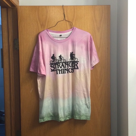 Shade of 3 colors pink orange and green - Picture 1 of 2